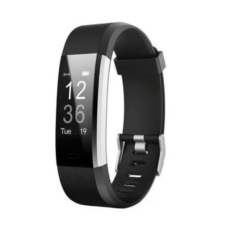 FitPro up ID115 plus HR black smartwatch