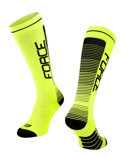 Force čarape compress, fluo-crne s-m / 36-41 ( 9011901 )