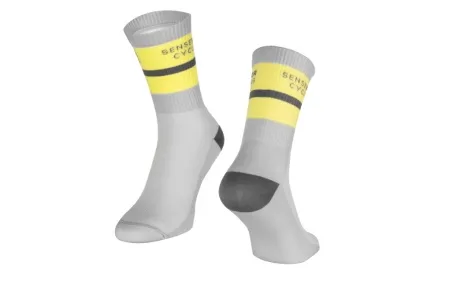 Force čarape stripe duže, sive l-xl/42-46 ( 9008584302 )