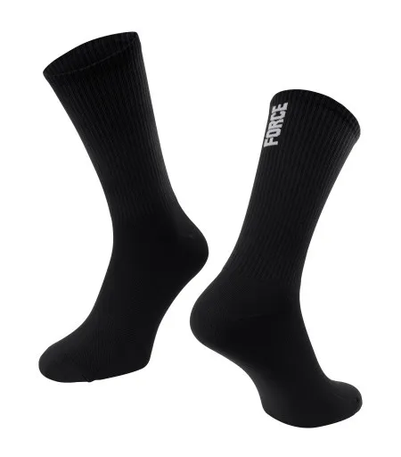 Force longer slim, crne s-m/36-41 čarape ( 90085888 )