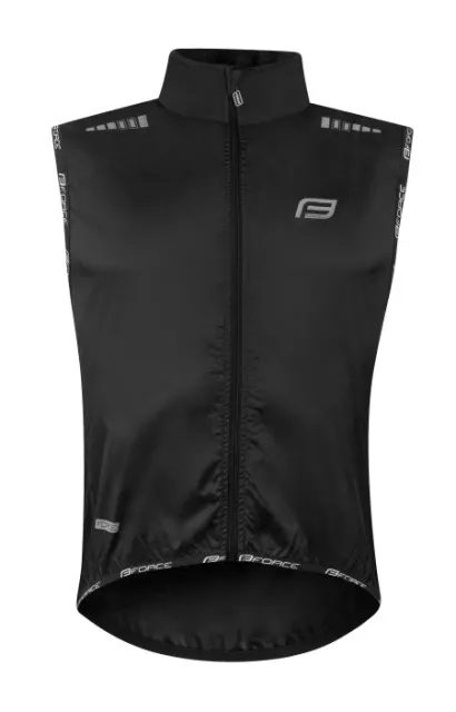 Force Prsluk v48, windstopper, crni m ( 899635-M )