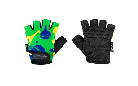 Force rukavice f planets dečije, zeleno-žute xl ( 9053233-XL )