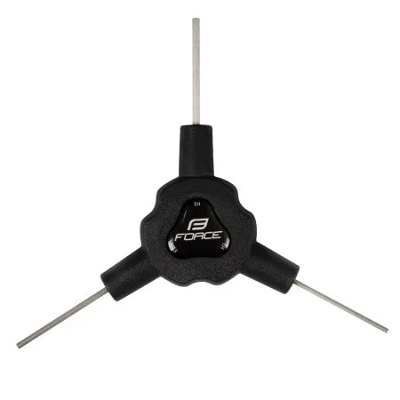Force trokraki imbus ključ force 2/ 2,5/ 3 mm, crni ( 895097 )
