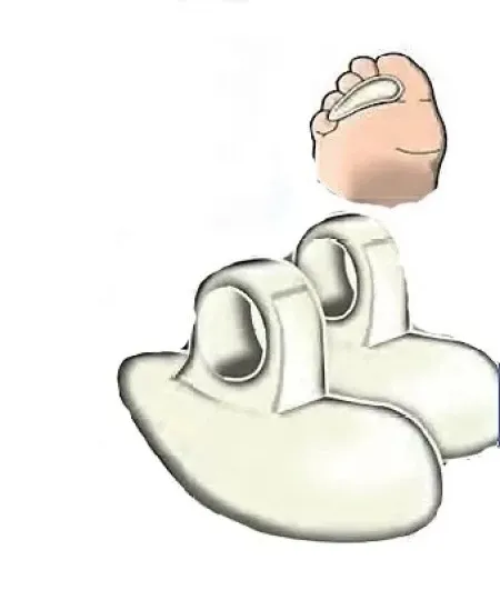 Fortuna FT-1265 jastuče - plantarni umetak za nožne prste S/M, 2 kom ( FT1265 )