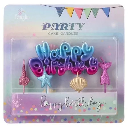 Fun party rođendanska svećica pastel happy birthday ( 710342 )
