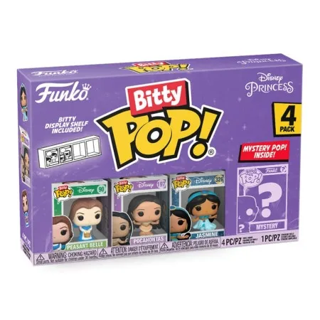 Funko Bitty POP!: Disney Princess - Belle 4PK ( 062714 )
