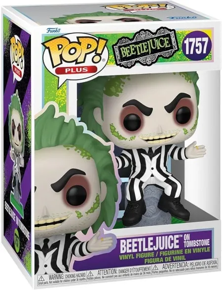 Funko POP! Plus: Beetlejuice - Beetlejuice w/Tombstone ( 066554 )