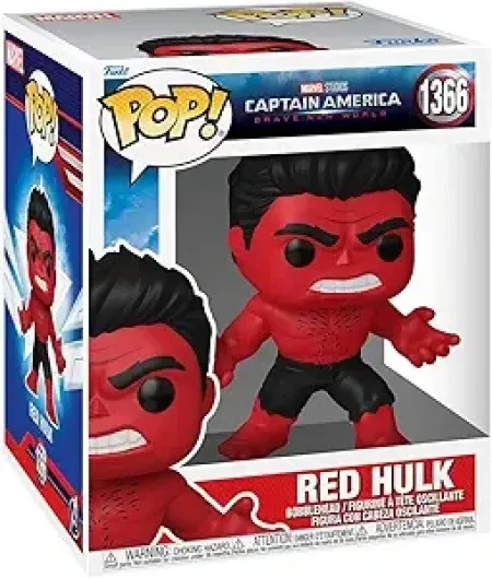Funko POP! Super: Captain America Brave New World - Red Hulk 6" ( 066502 )
