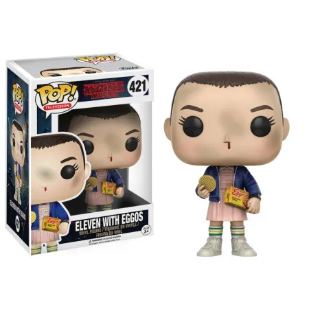 Funko Stranger Things POP! Vynil - Eleven W/ Eggos ( 036162 )