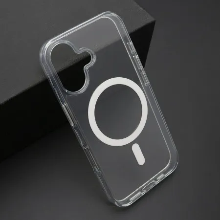 Futrola color frame magsafe za iphone 16 (6.1) srebrna (providna) ( F123213 )