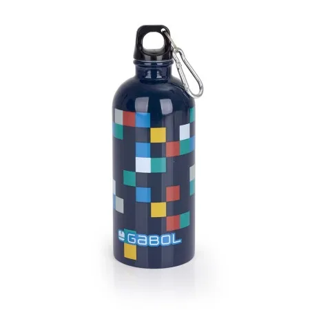 Gabol Aluminijumska boca za vodu sa zakačkom 7x21 cm 600ml Cubic ( 16ADG236448 )