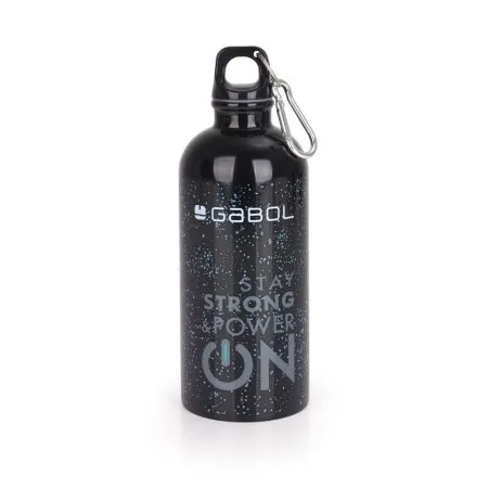 Gabol Aluminijumska boca za vodu sa zakačkom 7x21 cm 600ml Galaxy ( 16ADG236848 )
