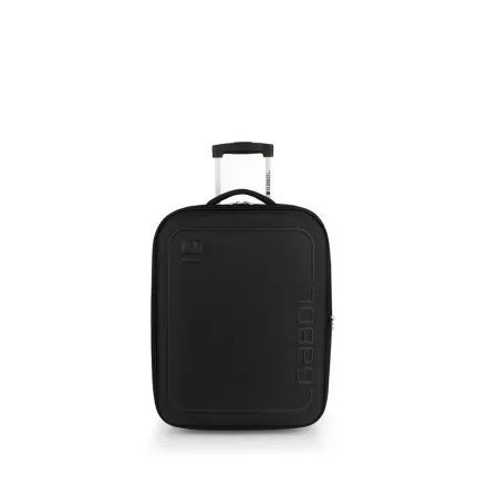 Gabol kofer mali (kabinski) 40x55x23/27 cm polyester 45,9/53l-2,5 kg 2 točka Orbit crna ( 16KG123221B )