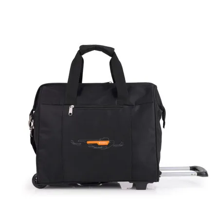 Gabol torba putna sa točkićima 43x35x21 cm eko tekstil 23,2l/1,6 kg Week Eco crna ( 16KG122344B )