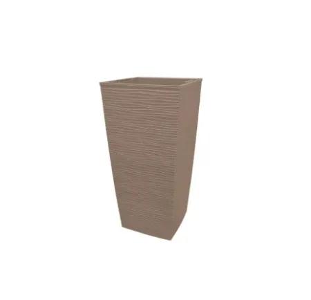 Gardino-saksija finesa kvadrat 35x35x34,6h moka ( 34483 )