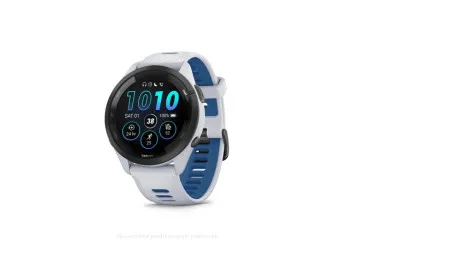 Garmin forerunner 265 whitestone tidal smartwatch blue ( 010-02810-11 )
