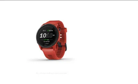 Garmin forerunner 745 magma smartwatch red ( 010-02445-12 )