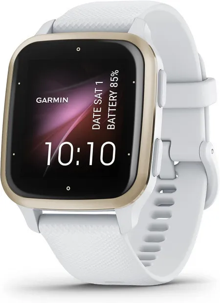 Garmin venu sq 2 smartwatch white cream gold ( 010-02701-11 )