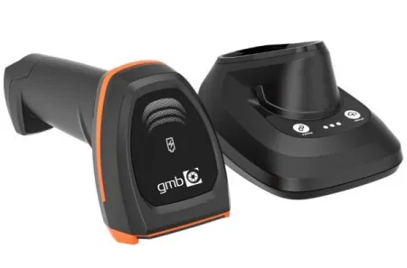 Gembird pos-bs4208src gmb 2d/ocr cmos barcode scanner with CRADLE, 2000mAh, 1MP, BT/WiFi