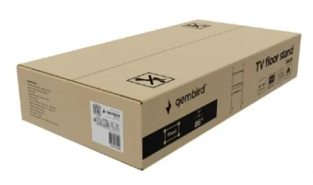Gembird TVS-86F-02 Podni stalak za TV, 55-86inc
