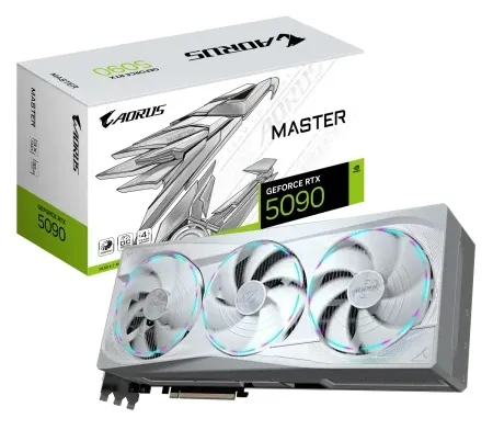 Gigabyte aorus geforce rtx 5090 master ice 32gb Graficka karta
