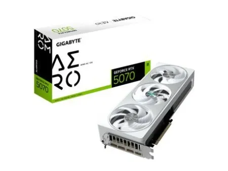 Gigabyte Geforce rtx 5070 aero oc 12gb ( GV-N5070AERO OC-12GD )