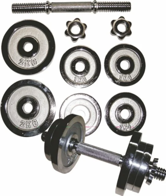 Gim fit set hromiranih tegova10kg ( 291300 )