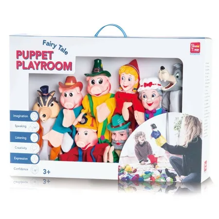 Ginjol - Crvenkapa i tri praseta set 8 lutaka ( 1041266 )