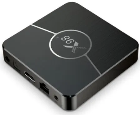 GMB-X98 PLUS 4/32GB smart TV box Amlogic S905W2 Android 11 Dual Band WIFI 100LAN, BT5.0