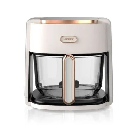 Haeger af-g45.006b friteza na topao vazduh digitalna 4,5l sa staklenom posudom