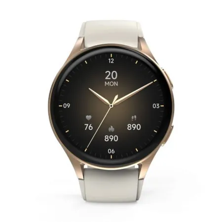 Hama "8900" smartwatch gps, amoled 1.32" bež-zlatni ( 178613 )