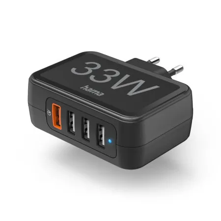 Hama stanica za punjenje 33w (1xqc3.0, 3xusb-a) ( 201629 )