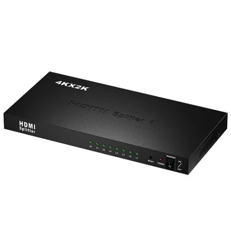 HDMI spliter aktivni 1/8 5V/3A KT-HSP 1.8 ( 11-426 )