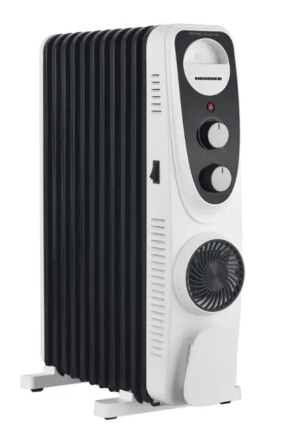 Heinner HOH-MVT11WH-BK Uljani radijator 11rebara/2300W+ventilator 400W