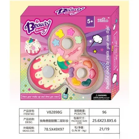 Hk mini beauty make-up – set za šminku, krofne ( A097813 )