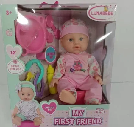 Hk mini beby born lutka sa setom za hranjenje ( A090610 )