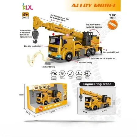 Hk mini građevinski kamion od metala ( A097824 )