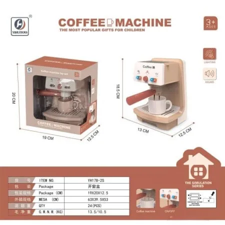 Hk mini igračka aparat za kafu sa šoljicom ( A097863 )