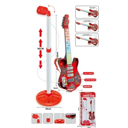 Hk mini igračka muzička zvezda gitara ( A087005 )