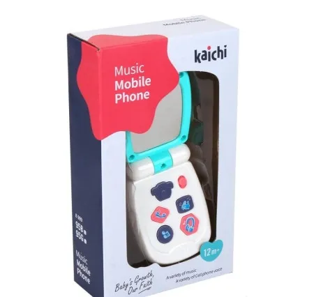 Hk mini igračka muzički mobilni telefon plavi ( A090537 )