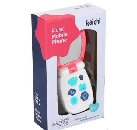 Hk mini igračka muzički mobilni telefon roze ( A090538 )