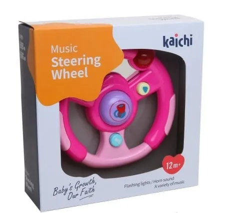 Hk mini igračka muzički volan, roze ( A090617 )