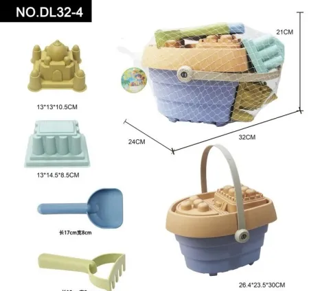 Hk mini igračke za plažu, korpica sa dodacima ( A090576 )