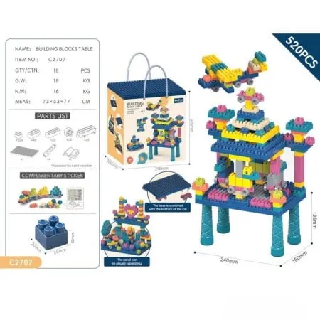 Hk mini konstruktor sa stolom za slaganje ( A097759 )