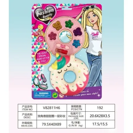 Hk mini, set za šminku u obliku krofne ( A097816 )