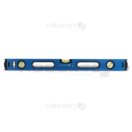 Hogert libela sa rukohvatima aluminijska 120 cm, 3 nivelatora ( HT4M012 )