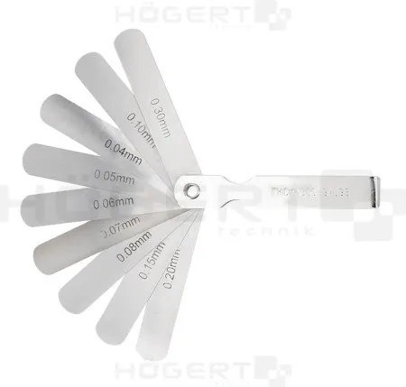 Hogert merni listići 0.04-0.3mm 9kom ( HT8G330 )