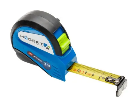 Hogert metar potezni, 3 m x 16 mm, mid certificiran, sa magnetom ( HT4M432 )