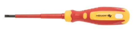 Hogert odvijač izolirani ravni 3x100 mm, 1000 v, slim ( HT1S960 )