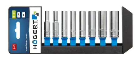 Hogert set nasadnih ključeva dugih 1/4" ( HT1A886 )